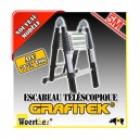 Escabeau double 5M Pro Grafitek